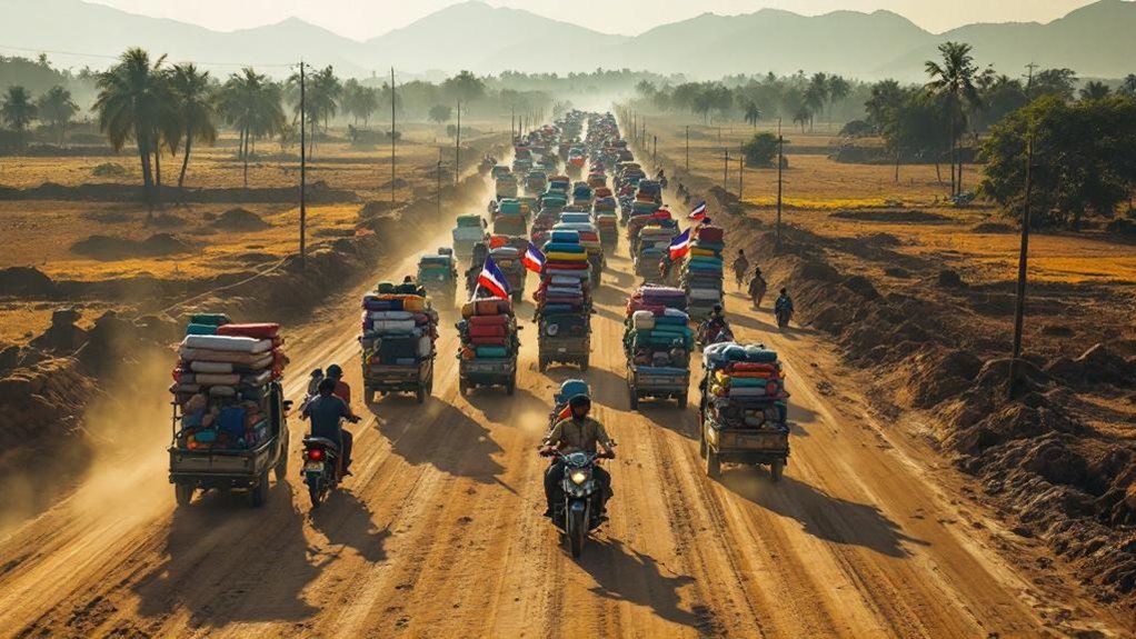 mass return at border